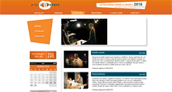 Desktop Screenshot of letniscena.cz